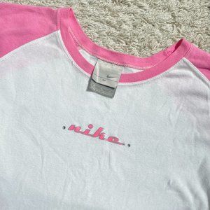 Vintage Y2K Nike Rhinetone Baseball T-Shirt